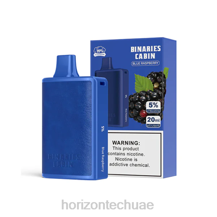 HorizonTech Binaries Cabin يمكن التخلص منها 20 مل توت ازرق HLP0453 | Horizontech Vape Uae