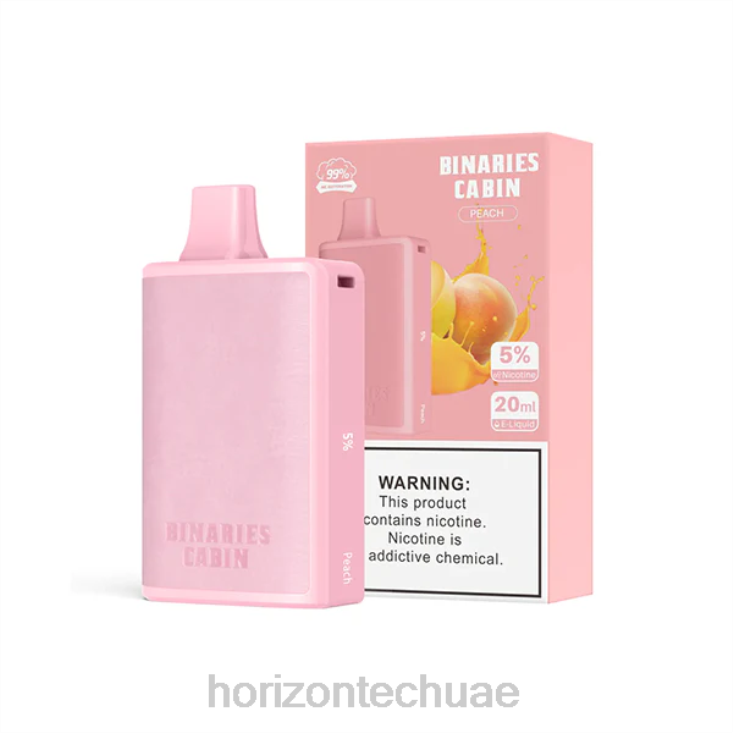 HorizonTech Binaries Cabin يمكن التخلص منها 20 مل خَوخ HLP0464 | Horizon Tech Vape Coils