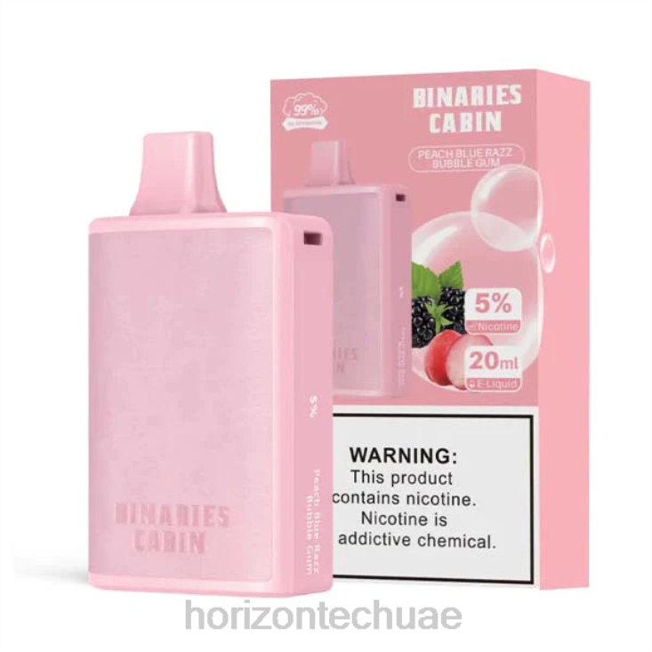 HorizonTech Binaries Cabin يمكن التخلص منها 20 مل علكة الخوخ الزرقاء HLP0477 | Horizontech Vape Kit