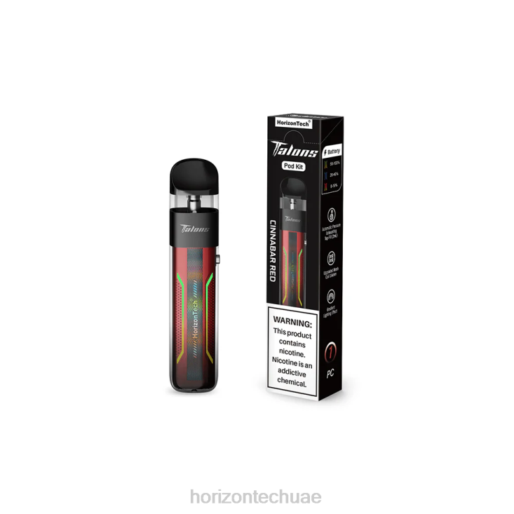 HorizonTech Talons نظام جراب الزنجفر الأحمر HLP04198 | Horizon Tech Vape Tank